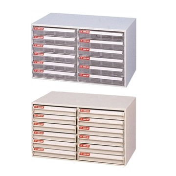 DAHFU 大富 B4 桌上型效率櫃 透明/耐衝擊抽屜 W625xD402xH315mm/個 SY-B4-212H/NH