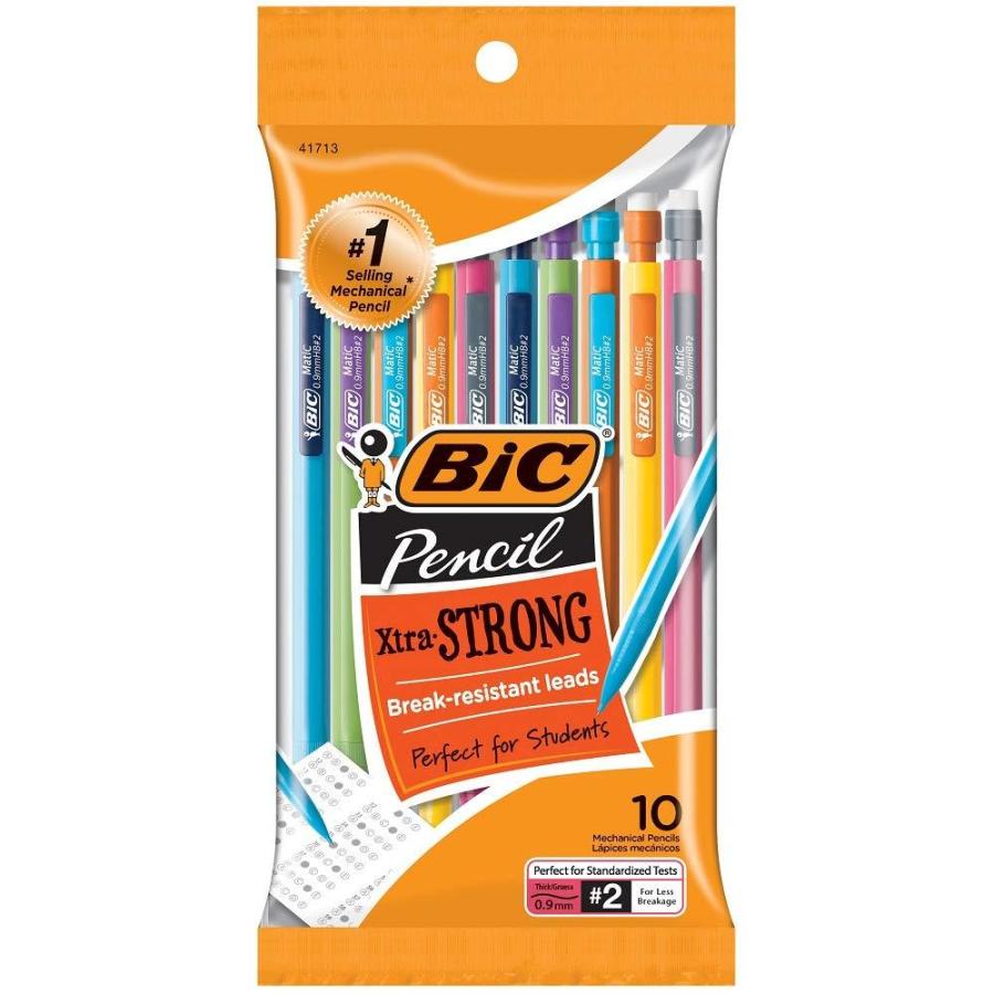 Bic 超強力 シャープペンシル 0.9mm 10本 (12本パック)