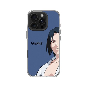 iPhone 16 Pro Clear Case（相機按鈕） 透明 - 火影忍者 Naruto - 角色系列-宇智波佐助