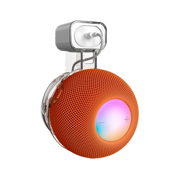 架霸 Apple HomePod mini 智能音響整線壁掛收納固定架 透明