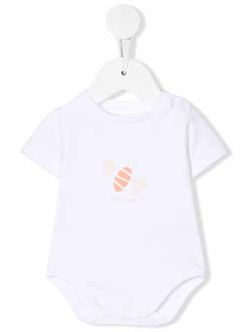 Knot - Little Bee body - kids - Organic Cotton/Spandex/Elastane - 9 mth - White