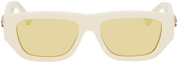 Bottega Veneta 灰白色太阳镜