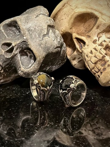 【礦石系列】巴洛克大花  Silver 925 純銀 戒指