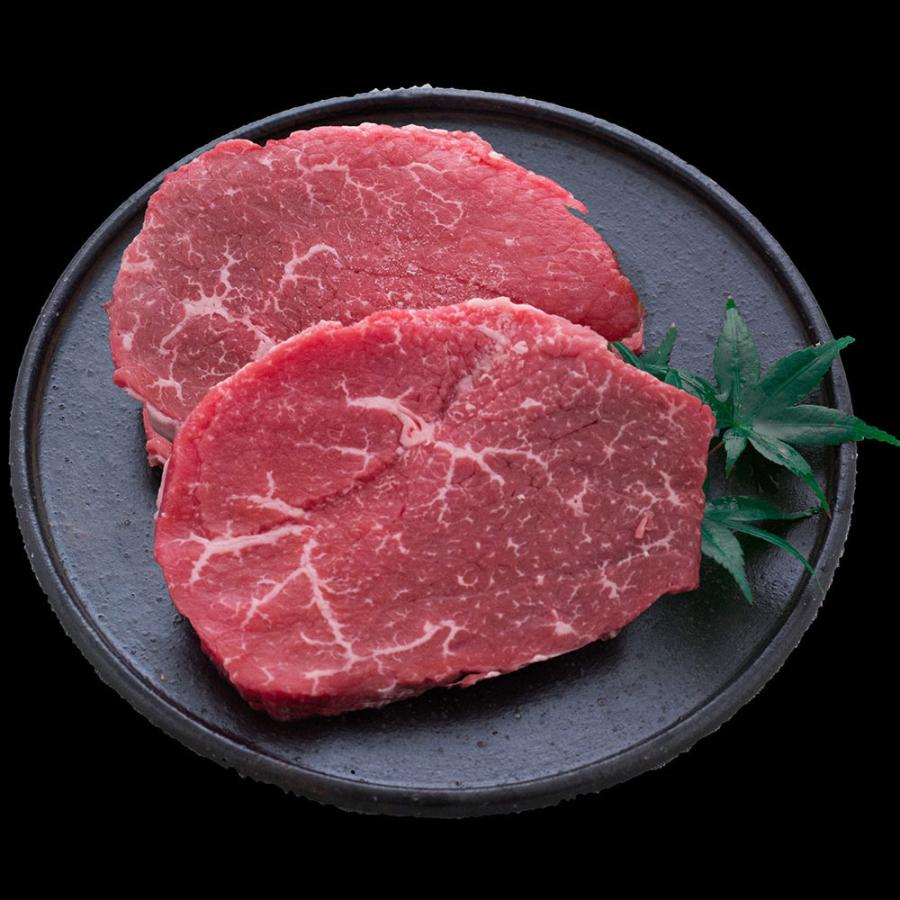 宮崎牛専門レストラン 「ミヤチク」 宮崎牛 モモステーキ 140g×2枚 牛肉 ビーフ 冷凍 お取り寄せグルメ