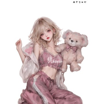 【3 月新品 2】07-095-0002 人物貼紙 動物與甜美蕾絲