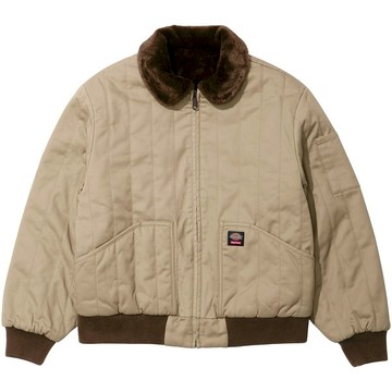 x Dickies FW25 Week 4 Reversible Quilted Faux Fur Work Jacket 工裝夾克 黑 卡其 聯名 夾克 內刷毛