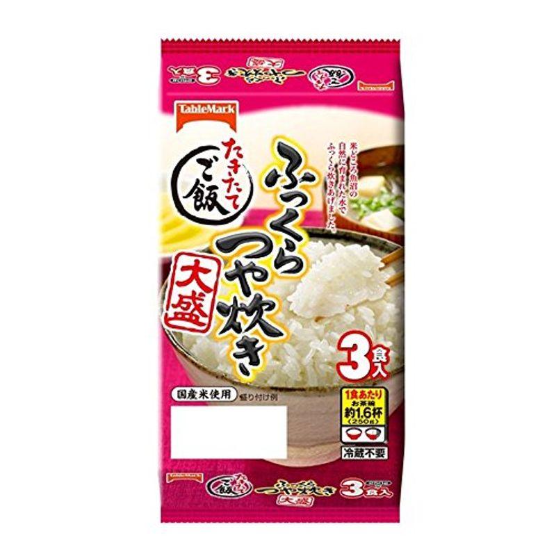 テーブルマーク たきたてご飯 ふっくらつや炊き 大盛 750g×2個