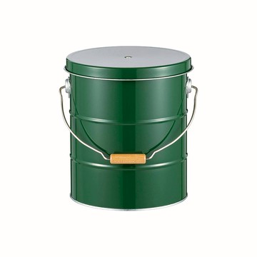 日本 OBAKETSU 手工製儲米桶 5kg綠色