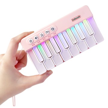 KIDMATE 孩子王 口袋彩虹琴 (附電池) 迷你口袋鋼琴 音樂電子琴【小胡玩具(電子發票)】