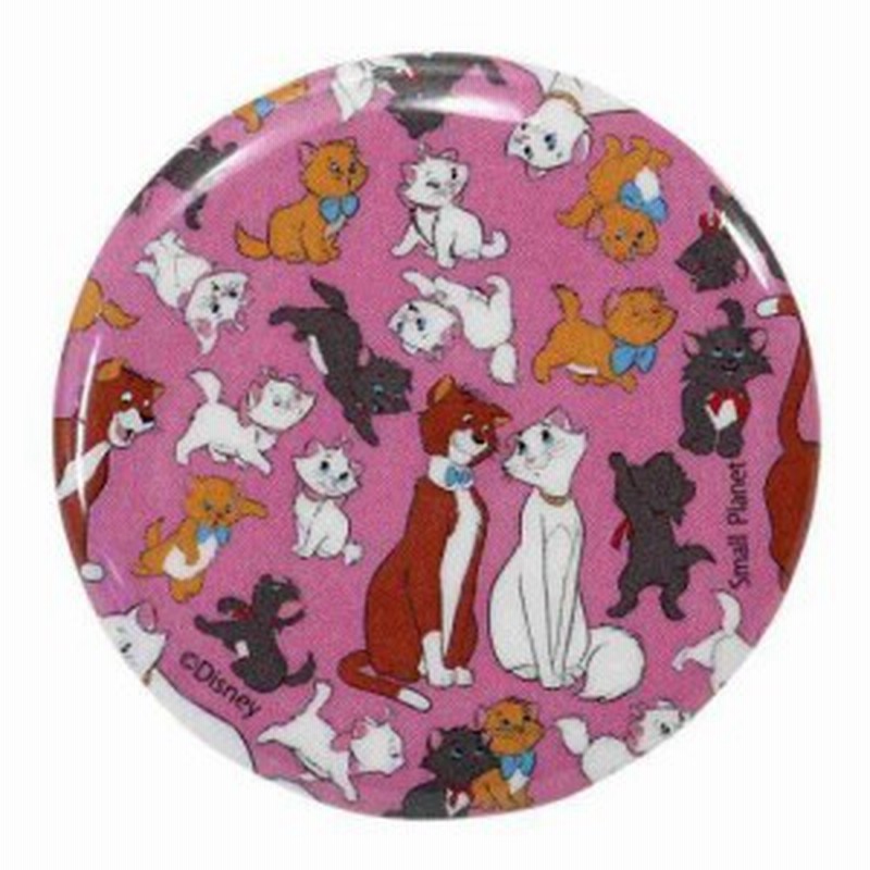 おしゃれキャット 缶バッジ ビッグ カンバッジ 総柄 ディズニー 直径4 3cm キャラクター グッズ メール便可 通販 Lineポイント最大1 0 Get Lineショッピング