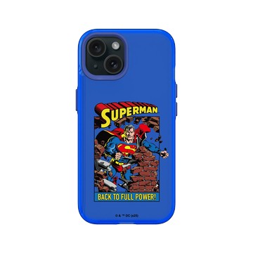 iPhone 15 Clear 激光藍 - Superman - Superman-殺出重圍