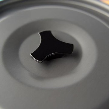 JR戶外野營烹飪鍋氧化鋁吊鍋露營炊具營地野炊不粘鍋湯鍋4500ml