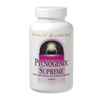 Pycnogenol Supreme 30 Tabs by Source Naturals