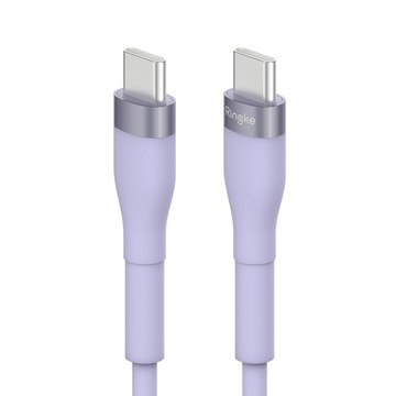 Ringke Fast Charging Pastel Cable Type C to Type C 彩色無纏結電纜