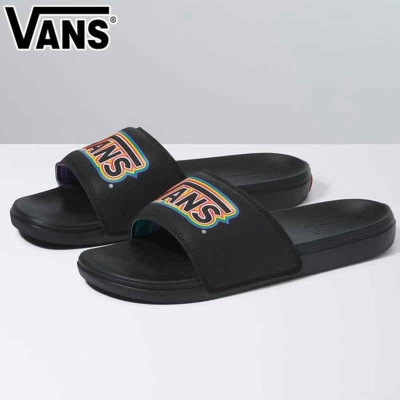 Vans ヴァンズ バンズ La Costa Slide On Pride Blk Blk Vn0a5hf5an8 スライドオン サンダル シャワー サンダル スニーカー 靴 おしゃれ メンズ 通販 Lineポイント最大0 5 Get Lineショッピング