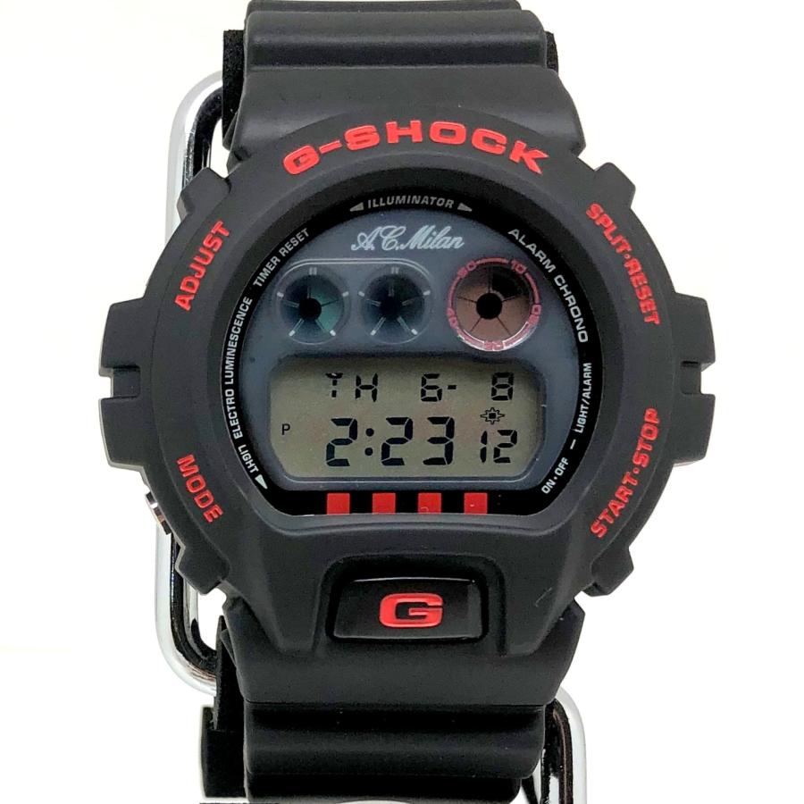 春新作の G-SHOCK ジーショック CASIO カシオ 腕時計 DW-6900FS ACミラン 時計