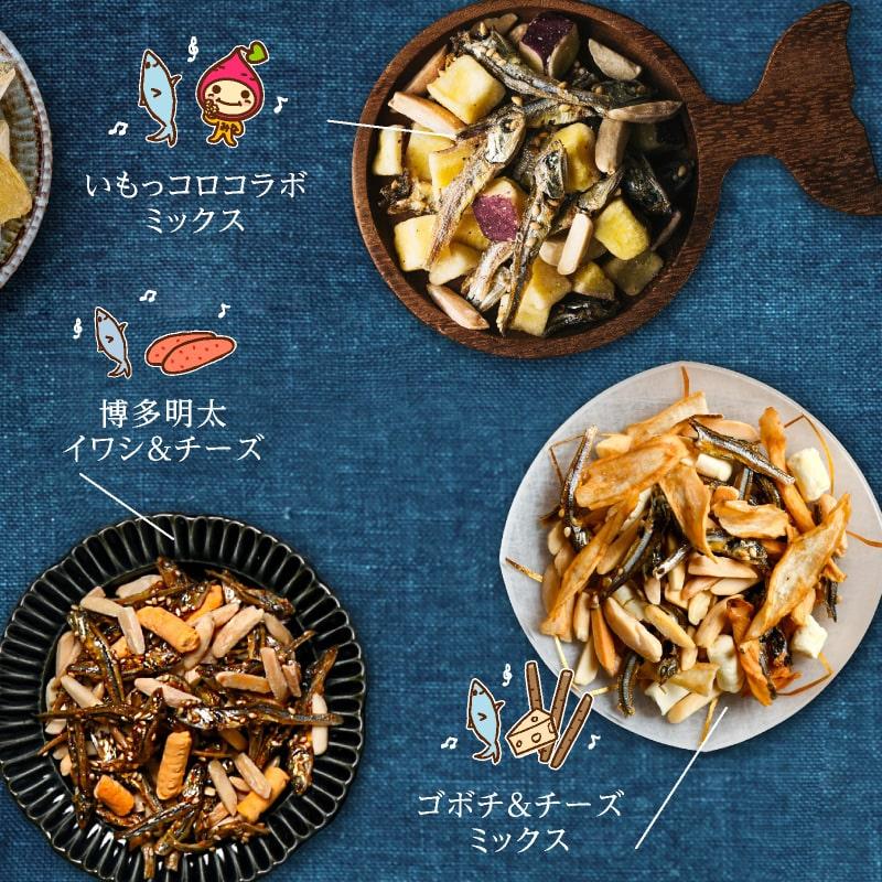 ＯＨ！オサカーナ 100g いりこ 小魚 アーモンド アーモンドフィッシュ キャンプ飯 片口 イワシ ポイント消化 おやつ おつまみ 送料無料