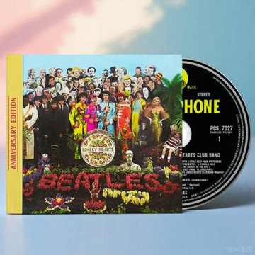 The Beatles披頭士樂隊專輯 佩珀軍士的孤獨之心俱樂部樂隊CD唱片