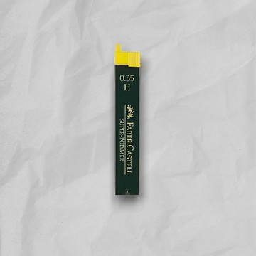 【Faber-Castell】自動鉛筆芯 H 0.35mm-12支裝 --5入(原廠正貨)