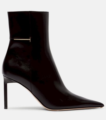 Tom Ford Julianne 85 leather ankle boots