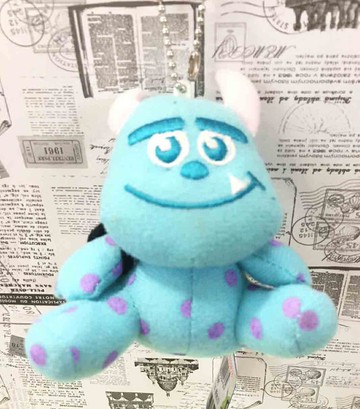 【震撼精品百貨】迪士尼 DISNEY 怪獸大學 絨毛吊飾 毛怪#00476 震撼日式精品百貨