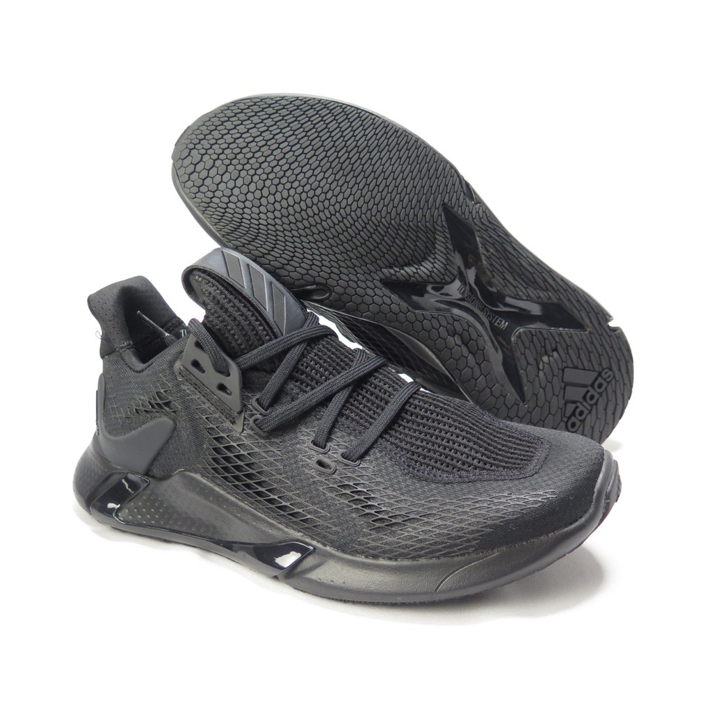 ADIDAS EDGE XT 男款慢跑鞋輕量透氣EG9704 全黑【iSport愛運動