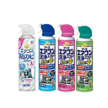 興家安速冷氣清潔雙效 六件組(清洗劑x4+防霉除菌劑x2)