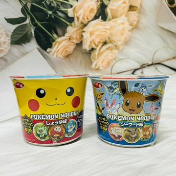 日本 三洋 札幌一番 寶可夢造型魚版 杯麵 兩種口味可選 醬油風味/海鮮風味｜全店$199免運