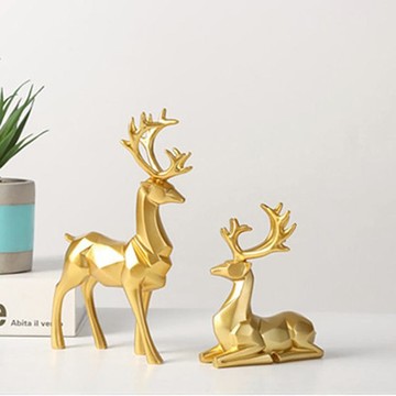 【交換禮物派對】金色對鹿