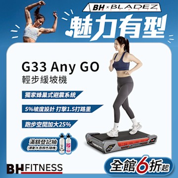 【BH歐洲百年品牌】G33 Any Go輕步緩坡機