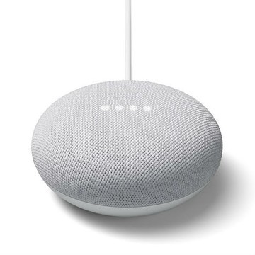 Google Nest Mini 中文化智慧音箱 粉炭白 Myfone購物 Line購物