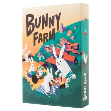 GEGE 哿哿 兔兔農場 Bunny Farm 繁體中文版  混合色  1個