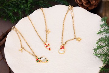 聖誕禮物 客製英文字母手鍊 小精靈 蜜袋鼯 交換禮物 紙盒包裝