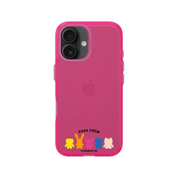 iPhone 16 Clear 粉漾桃 - Fuggler 放克牙寶-常態系列 Regular series - 牙小隊