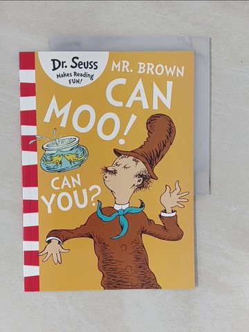 【書寶二手書T1／少年童書_ZAQ】Mr Brown can moo! Can you?_by Dr. Seuss