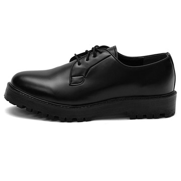 Prettoe Pasto 手工增高5cm四孔德比鞋  黑色  270