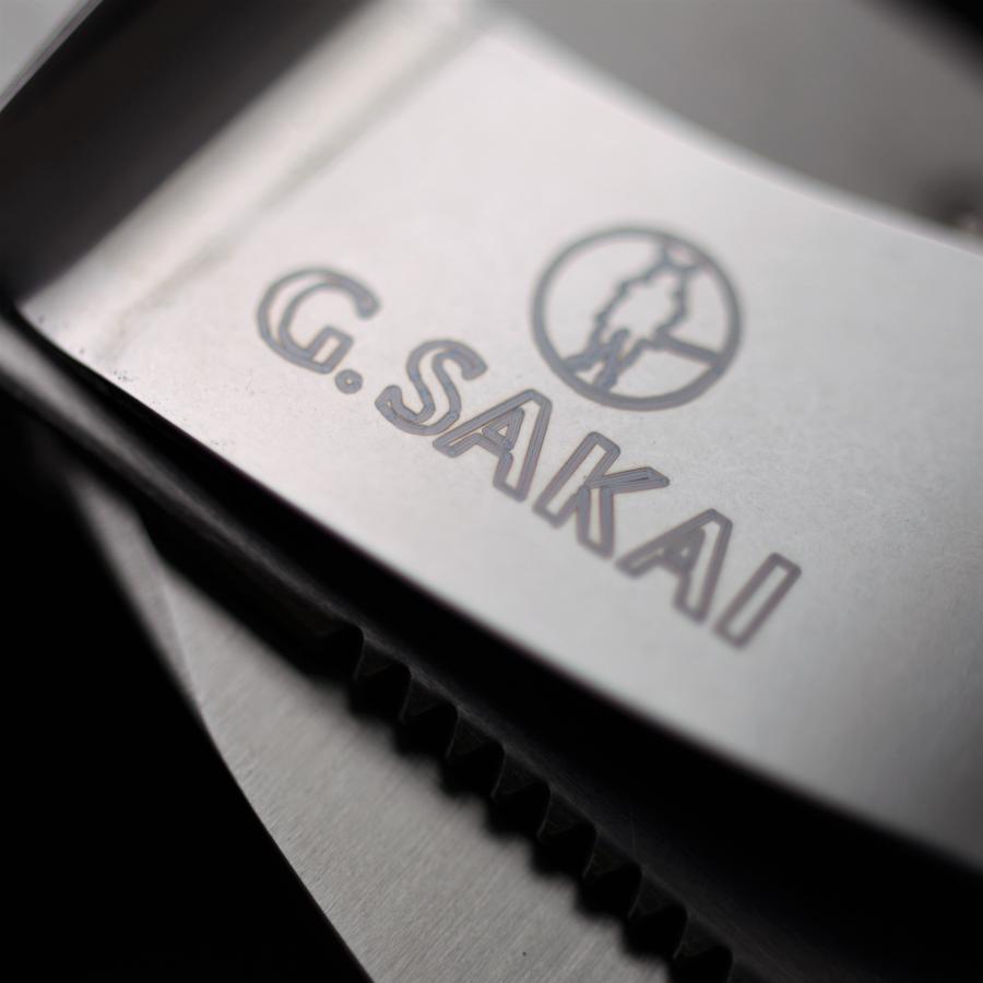 G・SAKAI Gサカイ イフ 折りたたみナイフ (マネークリップ付き) 長穴 折りたたみナイフ ジーサカイ
