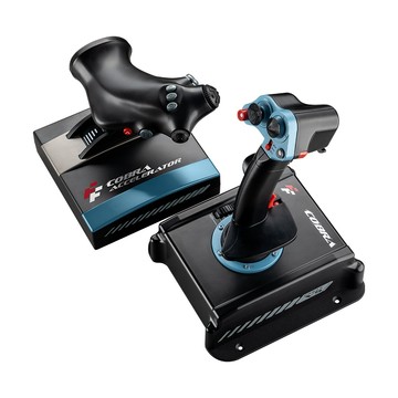 FlashFire Joystick V5遊戲飛行搖桿組(含推進器) 模擬飛行2020