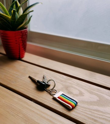 【YOYO文創】彩虹鑰匙圈 鑰匙圈