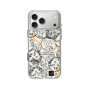 iPhone 17 Pro Max Clear Case（相機按鈕） 透明 - Van Gogh Museum - 印章 - 圖案