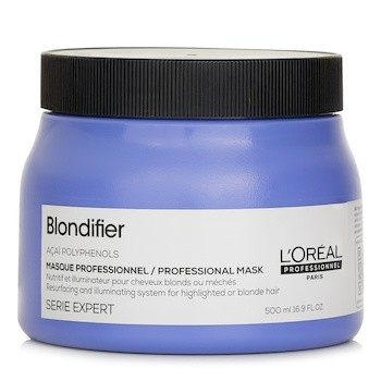 L'Oreal 萊雅 Professionnel Serie Expert Blondifier Hair Mask 500ml-髮膜
