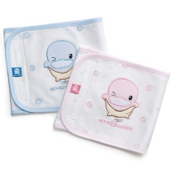 KUKU玩耍薄肚圍-L(藍/粉)