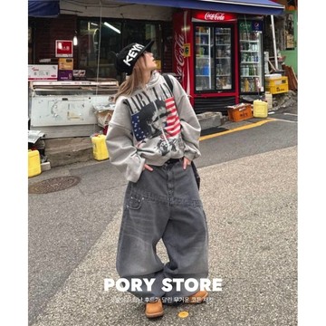 【PORY STORE】 韓國代購🇰🇷 Boxy短寬 上衣 實拍 休閒 百搭 重磅 刷毛 棉外套 情侶外套