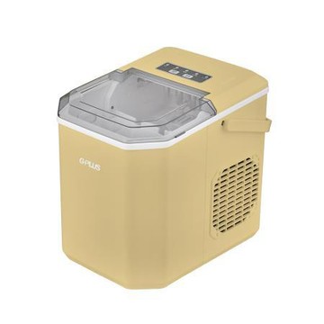 GPLUS GP小冰塊微電腦全自動製冰機/GP-IM01/1.2L/奶油黃/贈收納袋/台