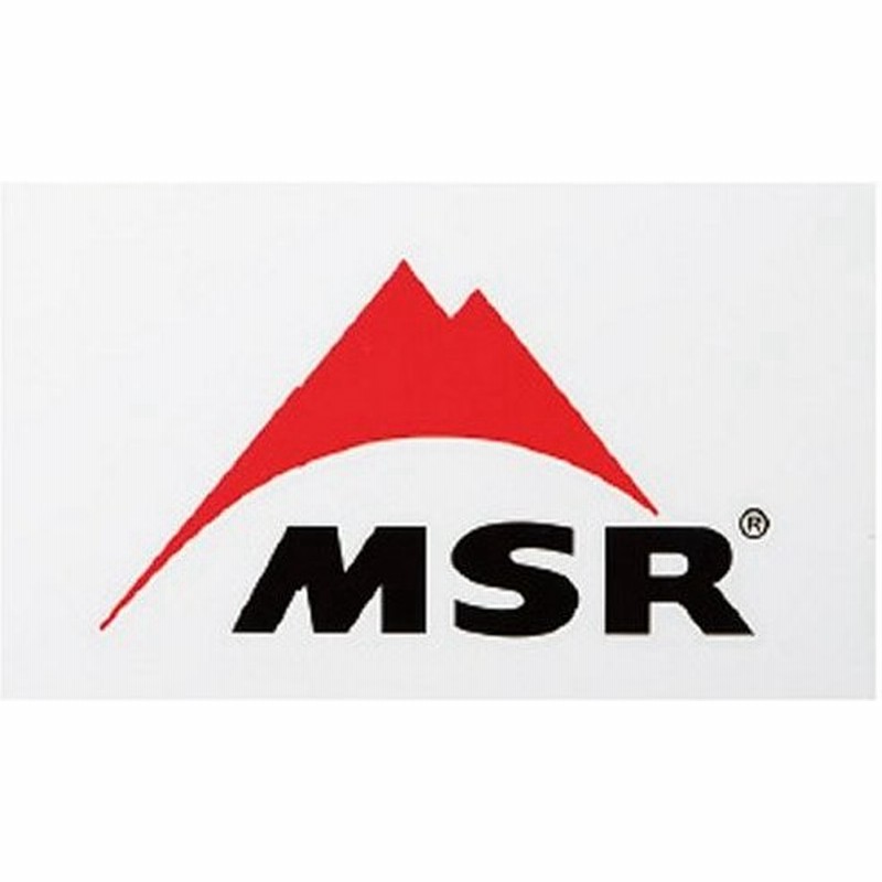 Msr Msr転写デカール キャンプ 登山 ステッカー ブランドロゴ 2枚セット 通販 Lineポイント最大0 5 Get Lineショッピング