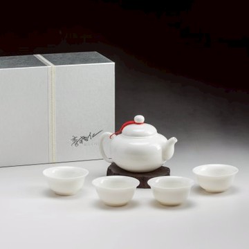 【存仁堂】凍玉瓷壺組｜中凍玉壺組