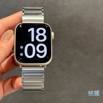 百搭 高級感磁吸手錶錶帶 適用 Apple Watch 11 10 蘋果金屬錶帶 9 8 7 SE 42mm 46mm