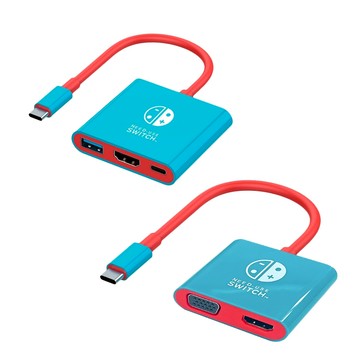 Type-C 4合1遊戲便攜底座 3合1遊戲便攜底座 適合 switch steam deck msi claw