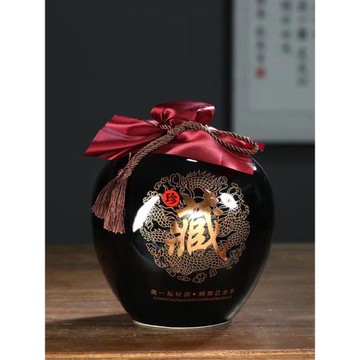 景德鎮陶瓷空酒瓶5斤密封空酒壺酒罐酒壇子10斤2斤3斤家用窖儲藏