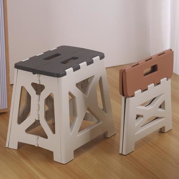 便攜式可折疊凳子戶外折疊椅子家用塑料省空間小板凳休閑凳釣魚椅